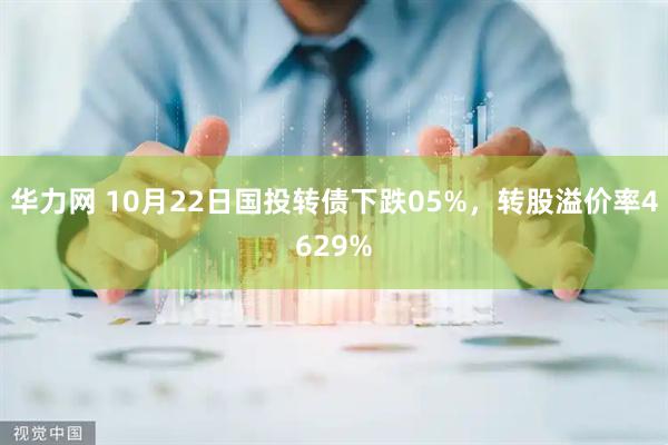 华力网 10月22日国投转债下跌05%，转股溢价率4629%